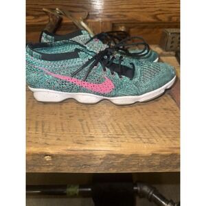 Nike Women's Flyknit Zoom Agility 'Emerald Pink' Shoes 698616 300 US‎ 8